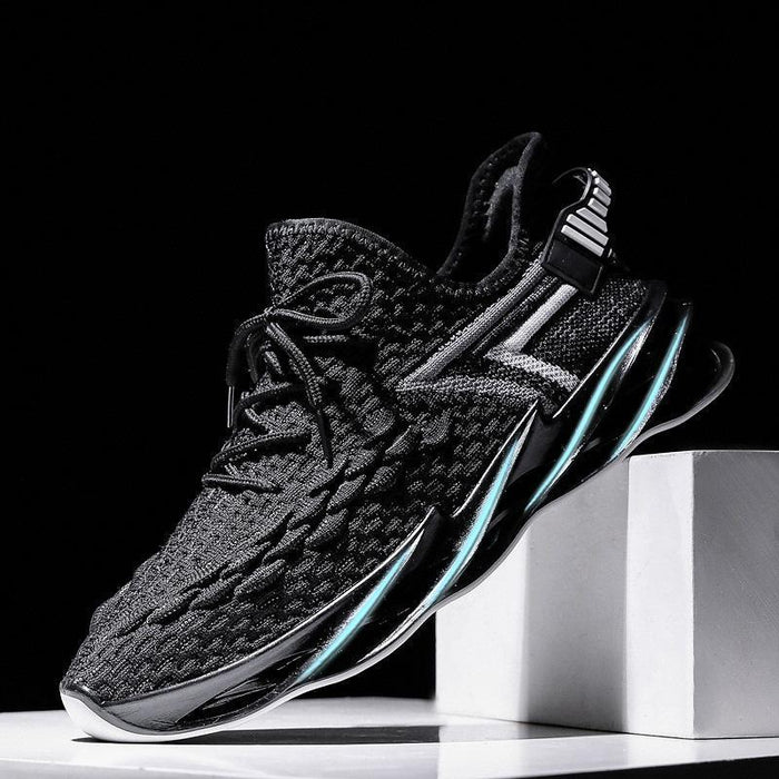 Blade-End Flying Woven Wind Mesn's Sneakers