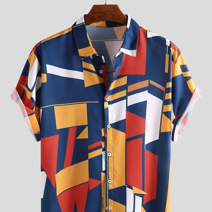 Printed Shirt Holiday Style Top
