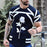 Men's Round Neck Solid Color Fashion Rose Print Short Sleeve T-shirt