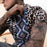 Fashion Leopard Print Short Sleeve Shirt