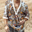 Lace-Up Printed Shirt