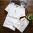 Men's Summer Three Button Chinese Linen Casual Short Sleeve T-Shirt Set