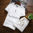 Men's Summer Three Button Chinese Linen Casual Short Sleeve T-Shirt Set
