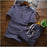 Men's Summer Three Button Chinese Linen Casual Short Sleeve T-Shirt Set