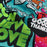 Men's Casual Graffiti Printed Short-Sleeved Shirt