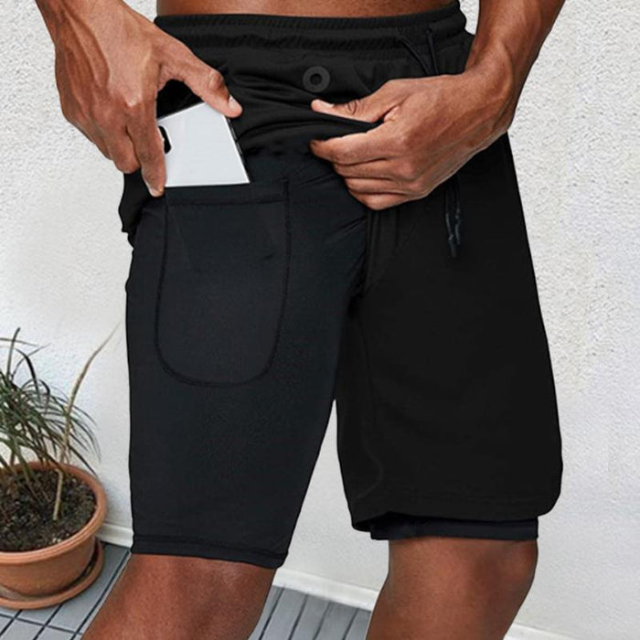 Quick-Dry Five-Point Leisure Sports Men's Shorts
