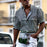 Men'S Fashion Temperament Printed Short-Sleeved Shirt