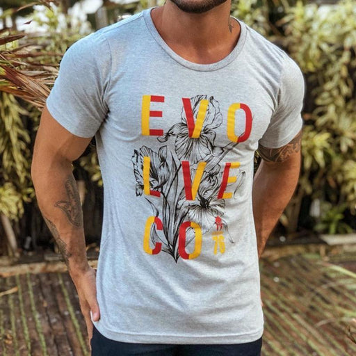 Men's Casual Fashion Printed Short-sleeved T-shirt