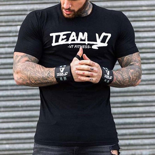 Fitness Cotton Sports Men's Tops
