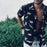 Men'S Loose Casual Retro Printed Short-Sleeved Shirt