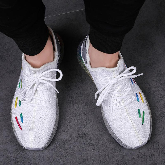 Men's flying woven sneakers