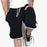 Pull-out Stitching Leisure Sports Fitness Shorts