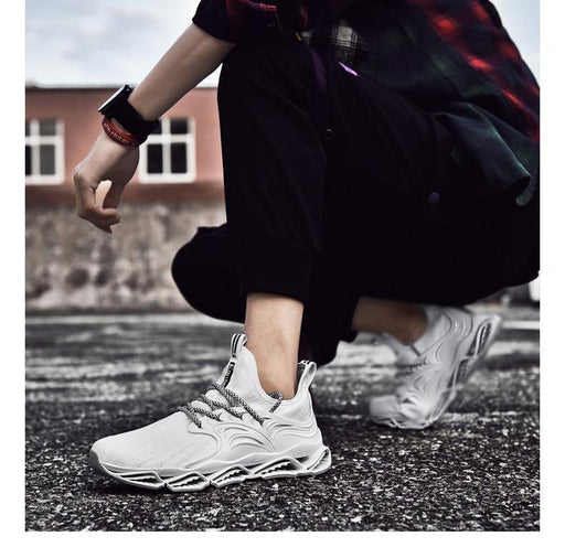 Hot Sale Breathable Blade Lace-Up Style Sneakers