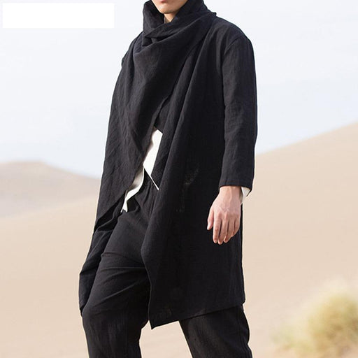 Men'S Long-Sleeved Cloak Long-Sleeved Jacket