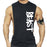Round Neck Sleeveless Letter Printed Sports Vest