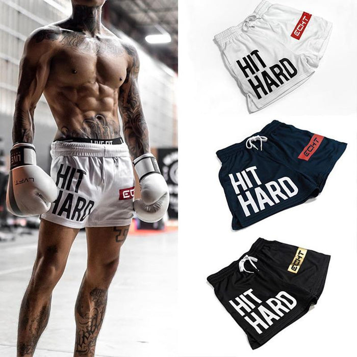 Men's Fashion Casual Sports Beach Solid Color Shorts