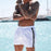 Men's Fashion Casual Sports Beach Solid Color Shorts