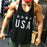 Sports Fitness Basketball Vest Men's Casual Vest