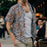 Men Street Style Leopard Printed Shirt