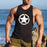 Men's Casual Sports Fitness Printed Vest