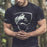 Wolf King Round Neck Short Sleeve Cotton Top