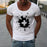 Men's Casual Printed Short-Sleeved T-Shirt
