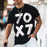Pure Cotton Round Neck Casual Men's Tops