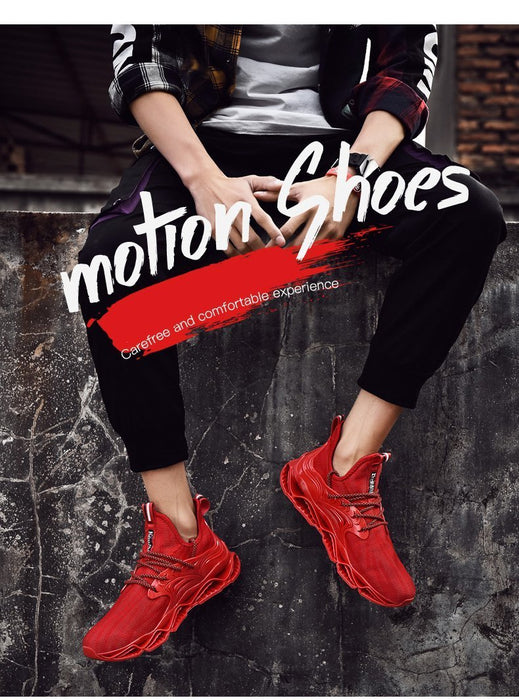 Hot Sale Breathable Blade Lace-Up Style Sneakers
