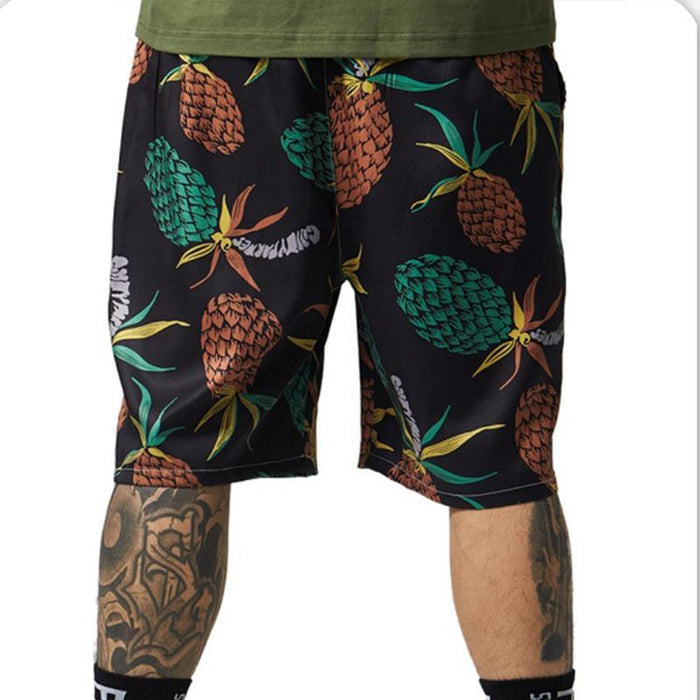 Men Printed Beach Holiday Shorts