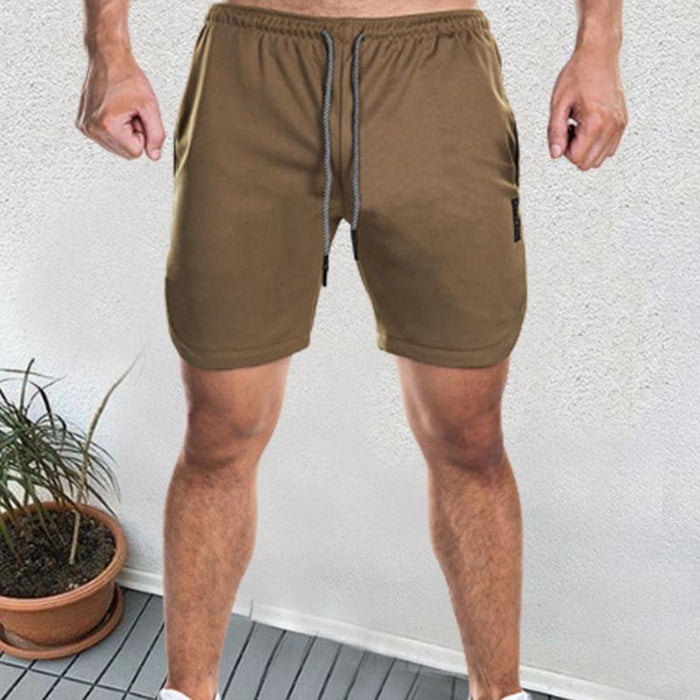 Loose Multi-Pocket Double Layer Men's Shorts