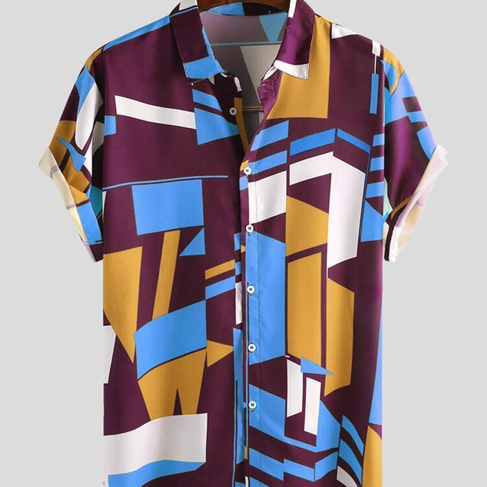Printed Shirt Holiday Style Top