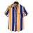 Men'S Striped Button Casual Short Sleeve Shirt