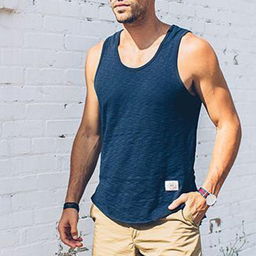 Men's Leisure Vacation Loose Sleeveless T-shirt