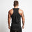 Men's Solid Color Cotton Sleeveless Sports Vest