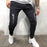 Men's Casual Sports Beam-Leg Denim Trousers
