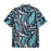 Men'S Casual Printed Lapel Short Sleeve Shirt