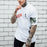 Men's Casual Sports Printed Short-sleeved T-shirt