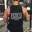 Letter Printed Sports Vest Men's Tops
