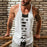 Men's Casual Fashion Printed Sleeveless T-shirt
