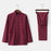 Casual Men's Tang Suits Long Sleeve Tops & Pants Two-pieces Chinese Style