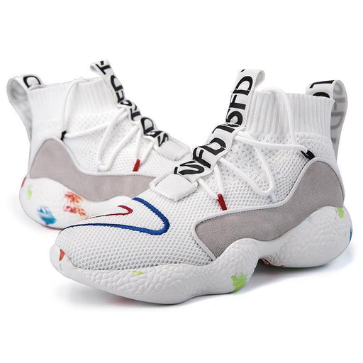 Men's Shoes Camouflage Fly-Knit Sneakers