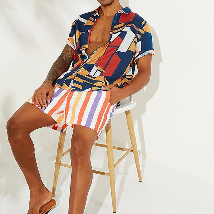 Printed Shirt Holiday Style Top