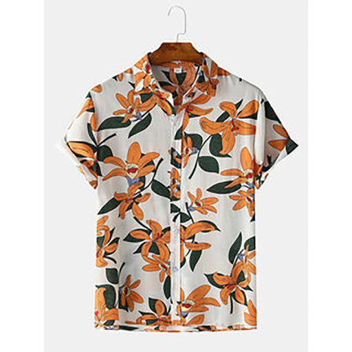 Floral Short Sleeve Shirt