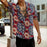 Men Beach Lapel Shirts