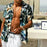 Men Hawaii Style Printed Short Sleeves Shirt