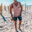 Beach Retro Style Casual Vest Men