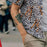 Men Street Style Leopard Printed Shirt