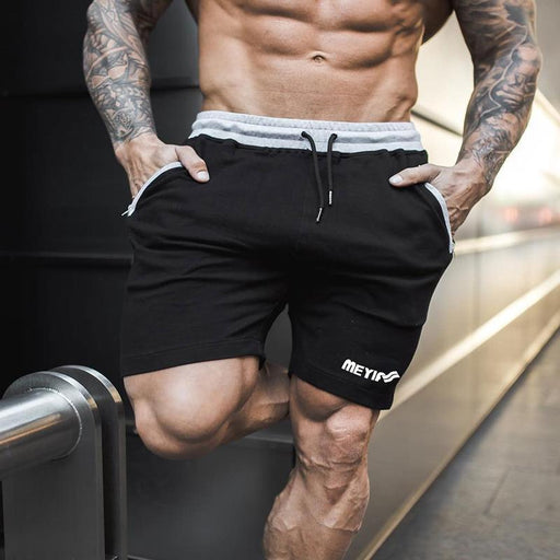 Men's Fashion Casual Sports Beach Solid Color Shorts