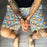 Men Elastic Waist Printed Shorts