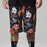 Men Loose Printed Casual Beach Shorts